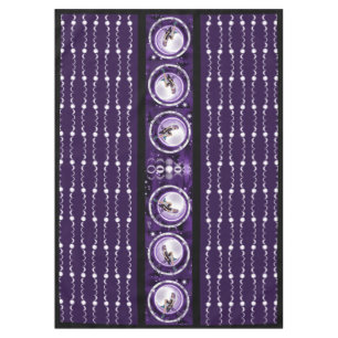 Purple Moon Child Tablecloth
