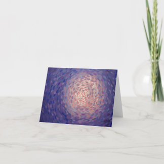 Purple Moon Pink Cute Moonlight Card