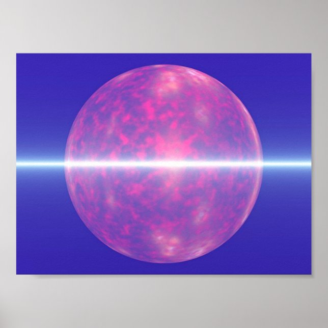 Purple Moon Poster (Front)