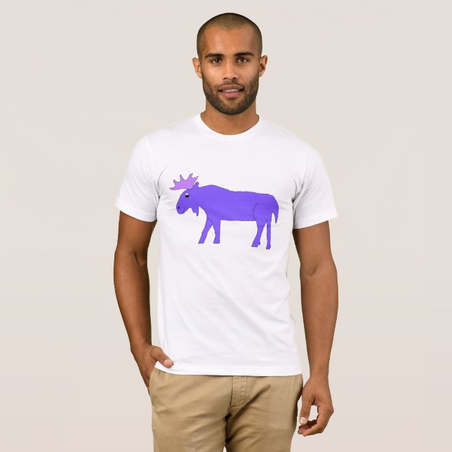 Purple Moose apparel T-Shirt (Front Full)