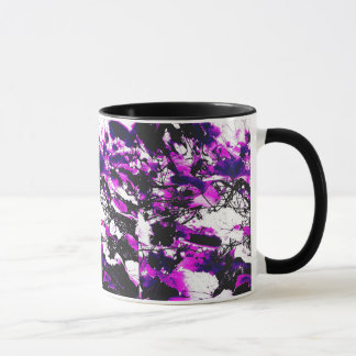 Purple Morning Abstract Mug