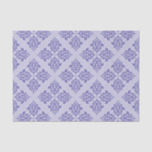 Purple Moroccan Damask Tissue Paper