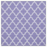 Purple Moroccan Moods Quatrefoil Fabric