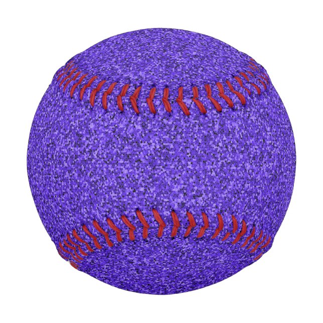 Purple Mosaic Baseball (Front)