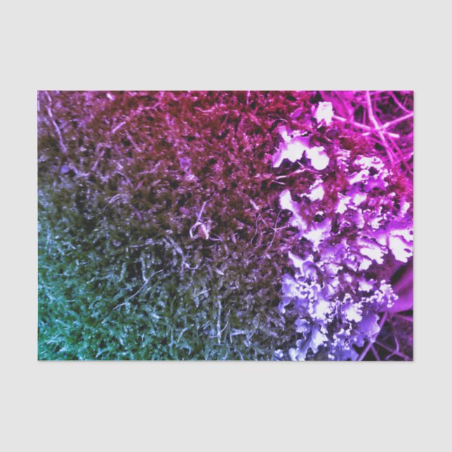 Purple Moss Tissue Paper (Front)