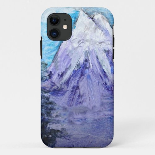 Purple mountain majesty Phone case