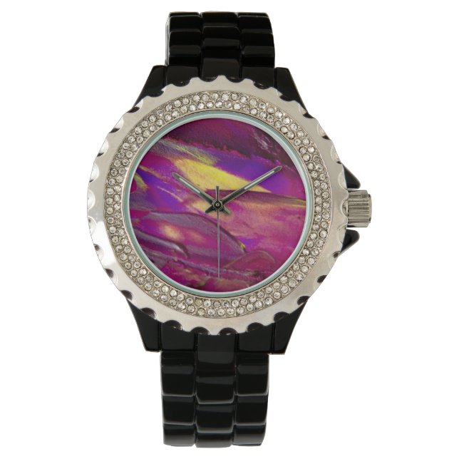 Purple Mountains Art Watch (Front)