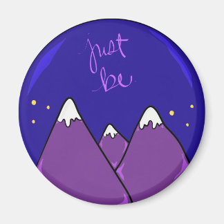 Purple Mountains Magnet