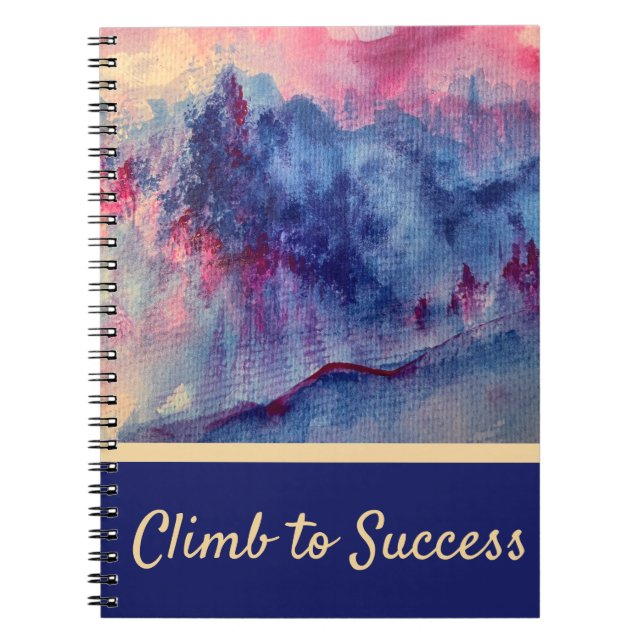 Purple Mountains Majesty Notebook (Front)