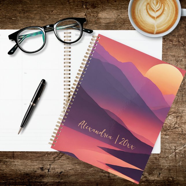 Purple Mountains Planner (Creator Uploaded)