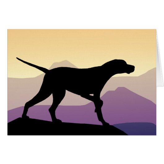 Purple Mountains Pointer (Front Horizontal)