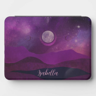 Purple Mountains Stars And Moon Kindle Cover