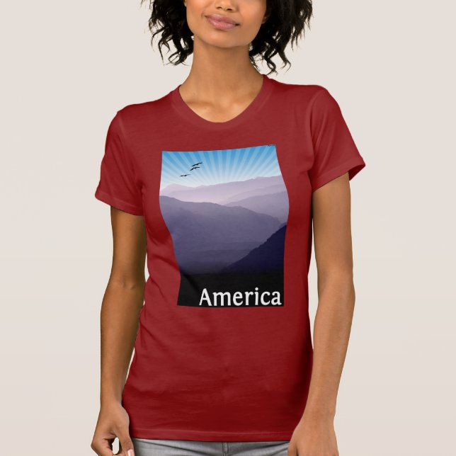 Purple Mountains T-Shirt (Front)