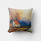 Purple Mountains Throw Pillow