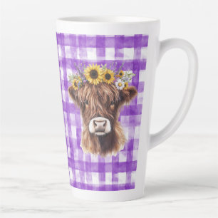 Purple Mug with Cow (matching journal available)