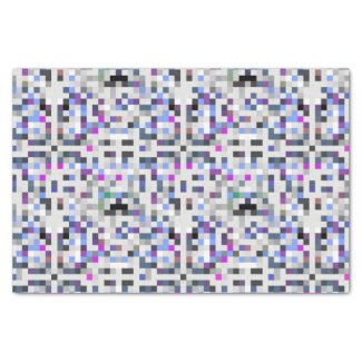 Purple Multi Geometric Mosaic Seamless
