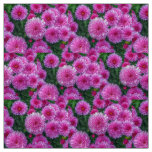 Purple Mums Fabric