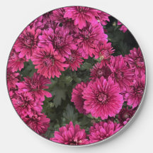 Purple Mums Wireless Charger