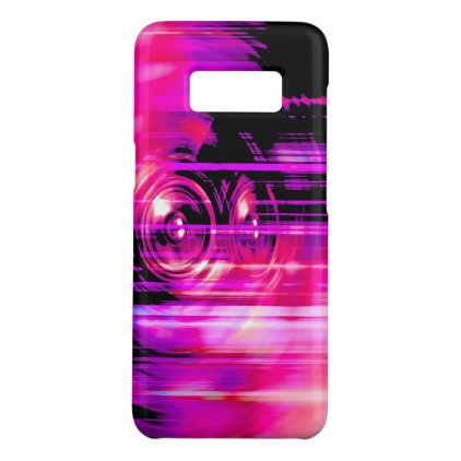 Purple music speakers Case-Mate samsung galaxy s8 case