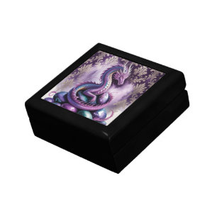Purple Mystic Dragon Gothic Gift Box