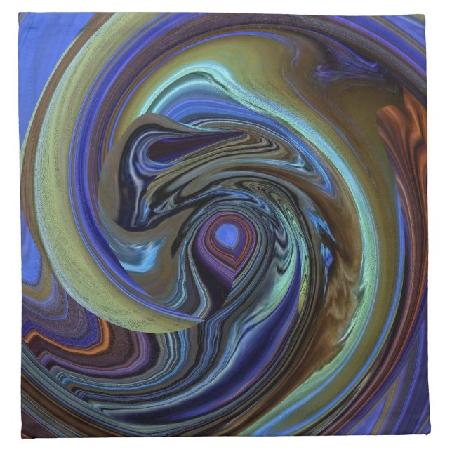 Purple N Gold Dream Catcher Napkins (Front)