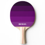 Purple Name Black Ping Pong Paddle Purple Name Black Ping Pong Paddle