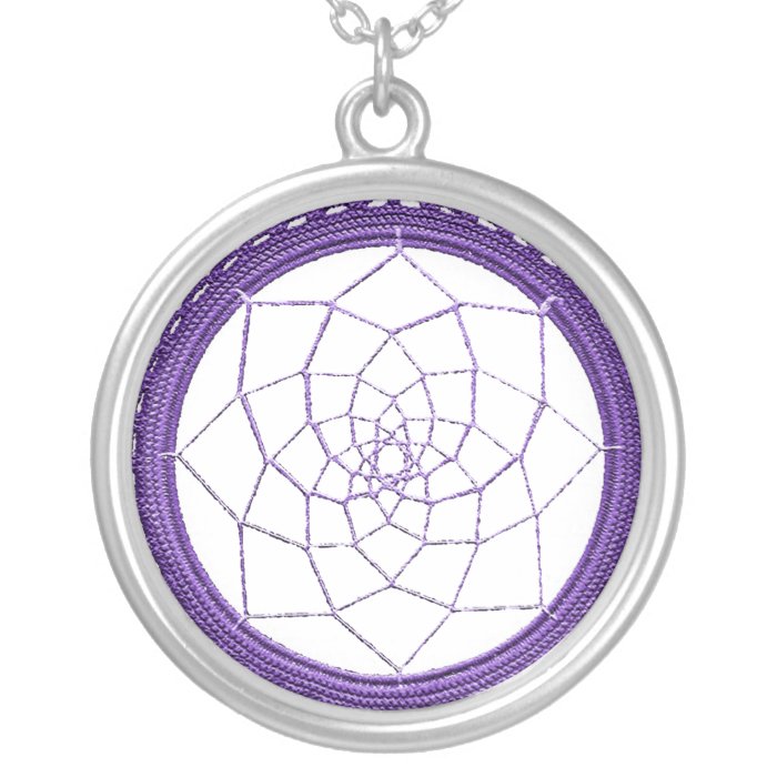Purple Native American Dream Catcher Custom Jewelry