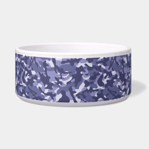 Purple Navy Camouflage   Bowl