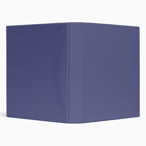 Purple Navy Solid Color 3 Ring Binder