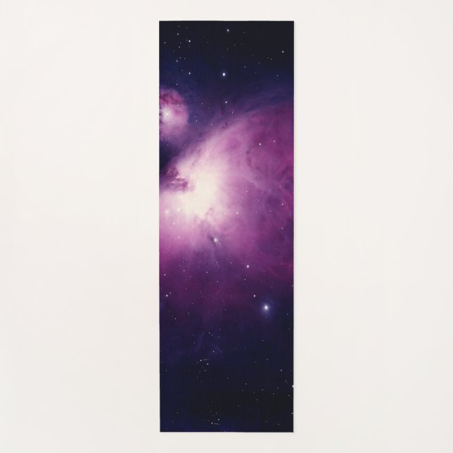 Purple Nebula Yoga Mat (Front)