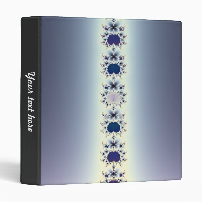 Purple Necklace 3 Ring Binders (Front/Spine)