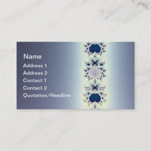 Purple Necklace Business Card Templates
