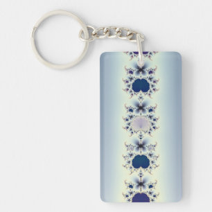 Purple Necklace Keychain