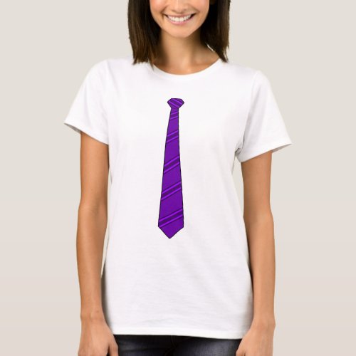 Purple Necktie Shirt