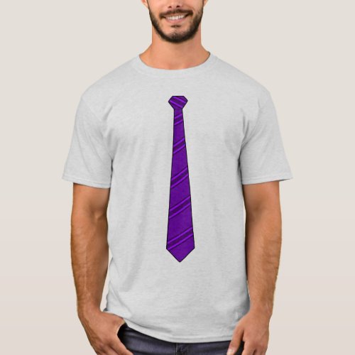 Purple Necktie Shirt