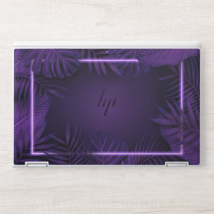 Purple Neon Frame HP EliteBook X360 1040 G5/G6 HP Laptop Skin