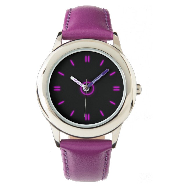 Purple Neon Watch (Front)