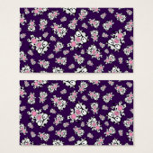 Purple nerd cow pattern (Front & Back)