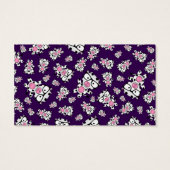 Purple nerd cow pattern (Back)