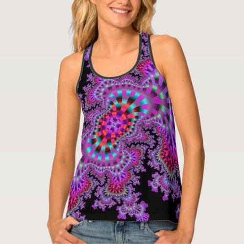 Purple Nightmare All_Over Print Tank Top