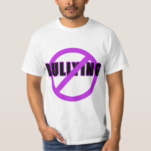 Purple NO BULLYING T-shirts and Buttons