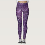 Purple Noir Plum Frozen Sparkly Sequin Black Leggings<br><div class="desc">Elegant unique trendy new leggings projected according to actual trends in design.
Makes a sexy sensual glam look</div>