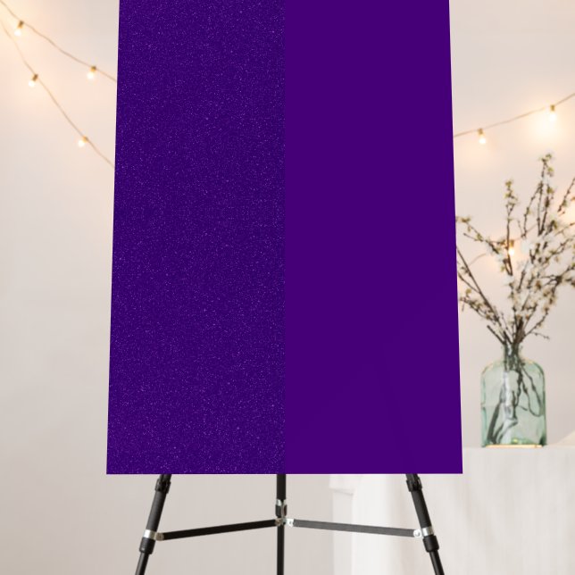 Purple Noise Custom Foam Boards (In Situ (Stand))