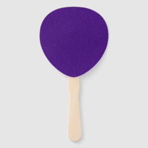 Purple Noise-Effect Heart Paddle Fan – Customize