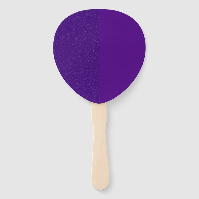 Purple Noise-Effect Paddle Fan Set – Customizable (Front)