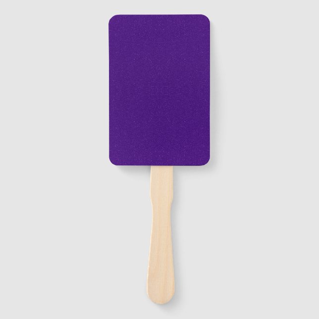 Purple Noise Paddle Hand Fan Set – Customizable (Front)