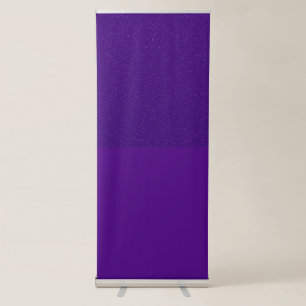 Purple Noise Vertical Retractable Banner (Custom)