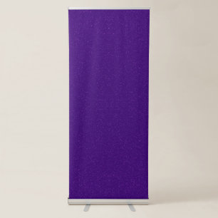 Purple Noise Vertical Retractable Banner (Custom)