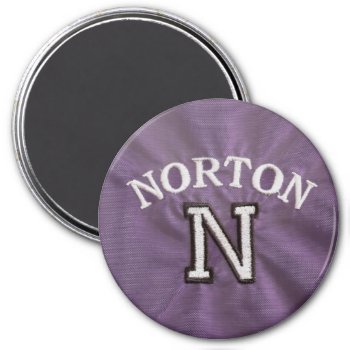 Purple Norton Magnet by NortonSpiritApparel at Zazzle