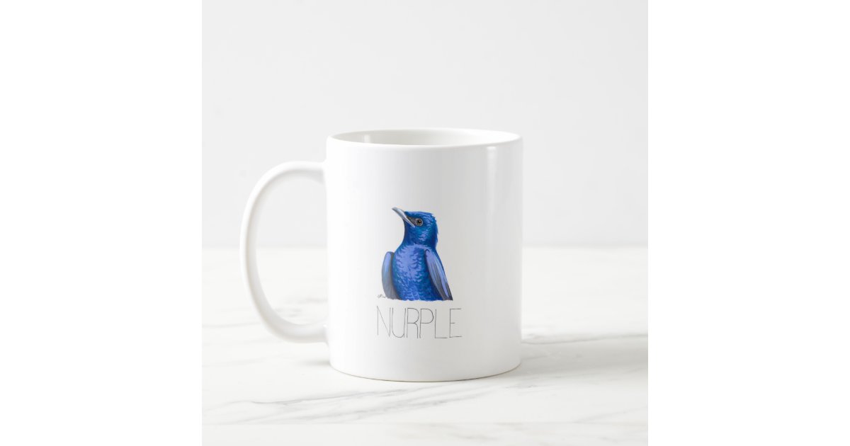 Personalized Grandma Gift with Custom Bluebird Mug - Unique